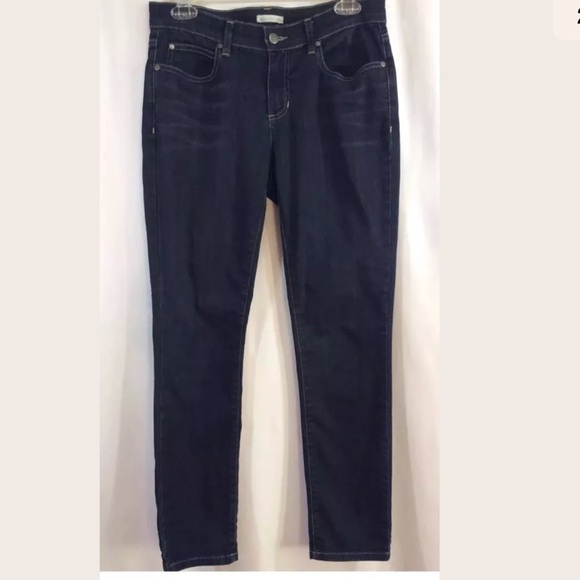 - Eileen fisher organic cotton dark skinny jeans - Picture 3 of 4